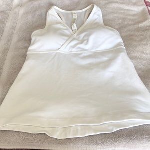 Lululemon white tank top